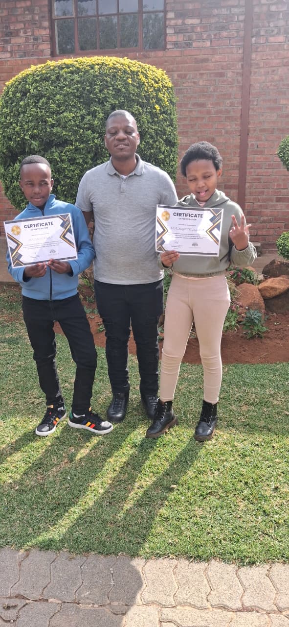 Graduation day — certificates earned, futures started.